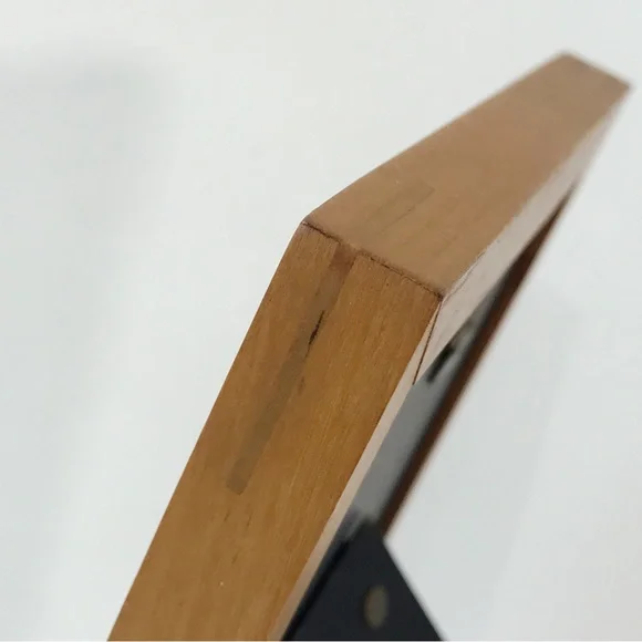 Vintage Fetco 5x7" Wooden Picture Frame with Decorative Inlay Dovetail Joint - Picture 12 of 15